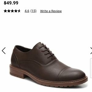 Perry Ellis portfolio mens Oxford dress shoes